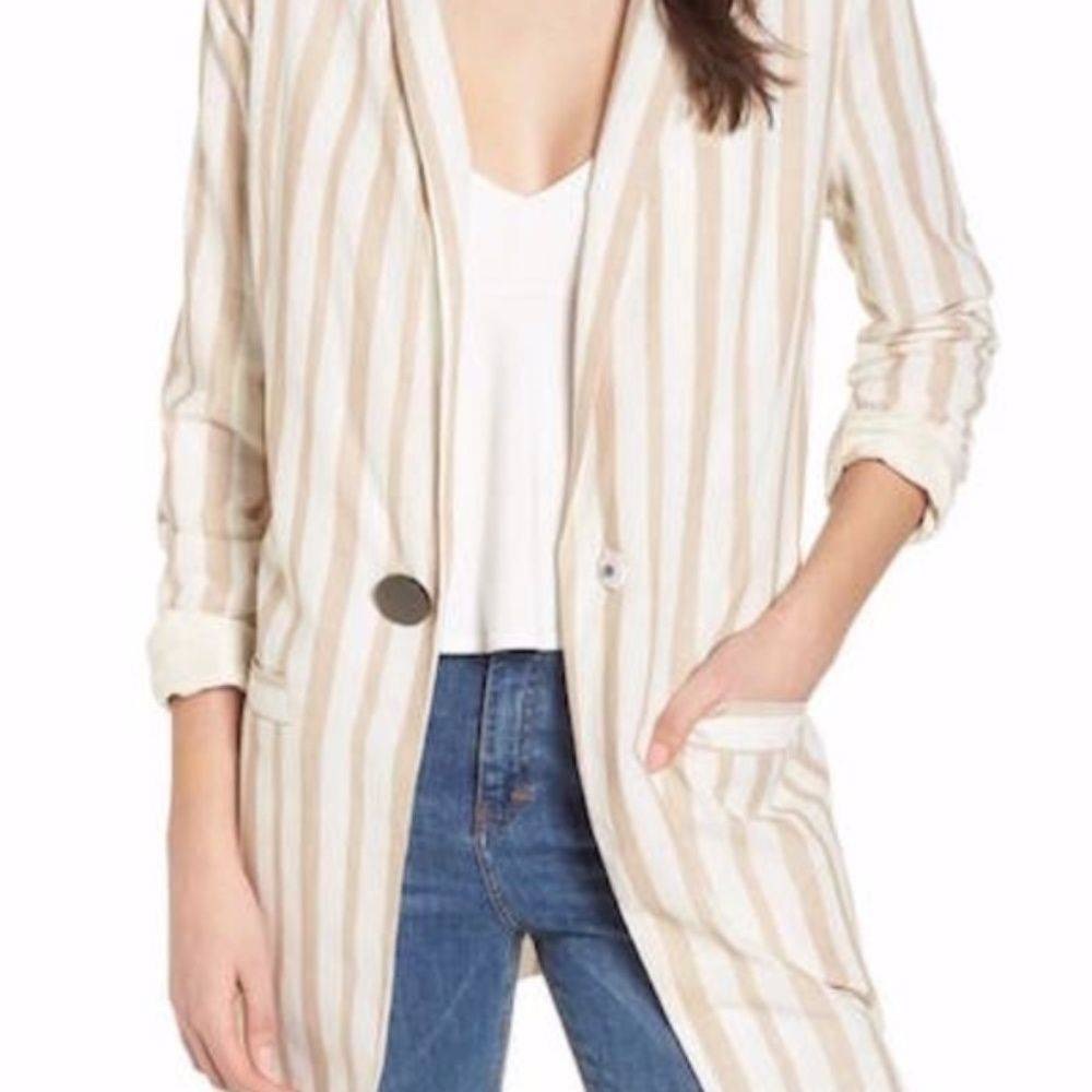 NWT Striped women’s blazer